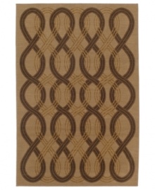 Presenting vintage-inspired tones of brown, beige and mocha the Bellingham area rug from Karastan re-visits vintage motif that sets the groundwork for modern style. Crafted of pure New Zealand wool for ultimate comfort and supreme durability.