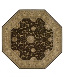 A graceful achievement in symmetry and style, this splendid area rug exemplifies the fine detail and precision handcraftsmanship of the Nourison 2000 collection. Featuring a myriad of delicate vinery and exquisite blossom medallions, this stylish piece lends warm color and perfection softness to any room in your home. A graceful achievement in symmetry and style, this splendid area rug exemplifies the fine detail and precision handcraftsmanship of the Nourison 2000 collection. Featuring a myriad of delicate vinery and exquisite blossom medallions, this stylish piece lends warm color and perfection softness to any room in your home.