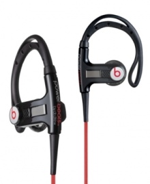 No matter how hard you play, the power of sound will push you to the top of your game. In the gym or on the court, these PowerBeats headphones from Monster Beats by Dr. Dre deliver unsurpassed sound and clarity in a super sleek stay-put design. Model MHBTSIELJBKCT. No matter how hard you play, the power of sound will push you to the top of your game. In the gym or on the court, these PowerBeats headphones from Monster Beats by Dr. Dre deliver unsurpassed sound and clarity in a super sleek stay-put design. Model MHBTSIELJBKCT.