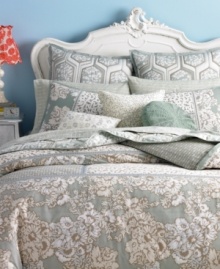 Branch out. Modern, embroidered branches bring a new look of tranquility to this cotton decorative pillow from Style&co. Zipper closure. (Clearance) Branch out. Modern, embroidered branches bring a new look of tranquility to this cotton decorative pillow from Style&co. Zipper closure. (Clearance)