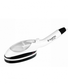 Kiss wrinkles, creases, kinks and stains goodbye with 650 watts of blasting steam that take care of any unsightly marks on upholstery, garments, drapes and more. Lightweight and portable, this steamer packs right into your bag for a flawless appearance when you're away from home. 3-month warranty. Model ST80N. Kiss wrinkles, creases, kinks and stains goodbye with 650 watts of blasting steam that take care of any unsightly marks on upholstery, garments, drapes and more. Lightweight and portable, this steamer packs right into your bag for a flawless appearance when you're away from home. 3-month warranty. Model ST80N.