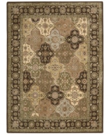 Drawing inspiration from famed area rugs of ancient Persia, the Somerset area rug boasts an intricate medallion panel motif that transforms the look of any room with alluring detail. Bearing the rich patina of premium-quality Opulon™ yarns, it boasts a densely woven and strikingly luxurious pile that's ultra-soft and oh-so pleasing to the eye. Drawing inspiration from famed area rugs of ancient Persia, the Somerset area rug boasts an intricate medallion panel motif that transforms the look of any room with alluring detail. Bearing the rich patina of premium-quality Opulon™ yarns, it boasts a densely woven and strikingly luxurious pile that's ultra-soft and oh-so pleasing to the eye.