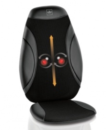 Take a seat and get comfortable with a high-powered massage cushion that is a perfect fit for most chairs and most backs, working out kinks and sore spots through an intense Shiatsu massage coupled with soothing heat to loosen up tightness and tension. 2-year warranty. Model MSI-CS270H. Take a seat and get comfortable with a high-powered massage cushion that is a perfect fit for most chairs and most backs, working out kinks and sore spots through an intense Shiatsu massage coupled with soothing heat to loosen up tightness and tension. 2-year warranty. Model MSI-CS270H.