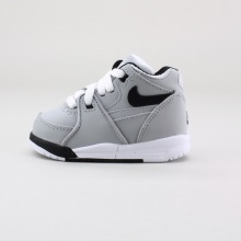 Even if it's only inches, he can take flight in style with these retro boys' basketball shoes. Features a nubuck upper and rubber outsole. Imported.