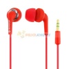 Basic Specification Product Name Earphone Impedance 32 Frequency Response 17Hz-21000Hz Cable Length Approx.1.5m Plug Type 3.5mm Stereo Work With PC/Notebook/Laptop/Cell Phone/MP3/MP4 Features - With superior comfort fit. and sound quality - Ultra-slim design. and fit securely into any ear - They work great with a standard 3.5mm headphone jack? - Ultra slim In-ear earbud stereo earphones. durable construction. excellent response - In-ear design helps to block ambient noise and improve bass response Package Included 1 x Earphone ?