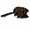 Fashionable Rose Hair Clip With Beads. Christmas Shopping, 4% off plus free Christmas Stocking and Christmas Hat!