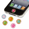 HOME Button Stickers Set with Buttons Pattern for iPhone 4/4S/3GS/iPad/Touch. Christmas Shopping, 4% off plus free Christmas Stocking and Christmas Hat!