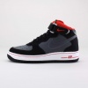 The Nike Air Force 1 Boys' Shoe is an updated version of the original released in 1982 as a tribute to the president's world-famous airplane. Today, it incorporates the same hoops-inspired performance features of its predecessor while adding fresh design details for a sleeker look. Imported.